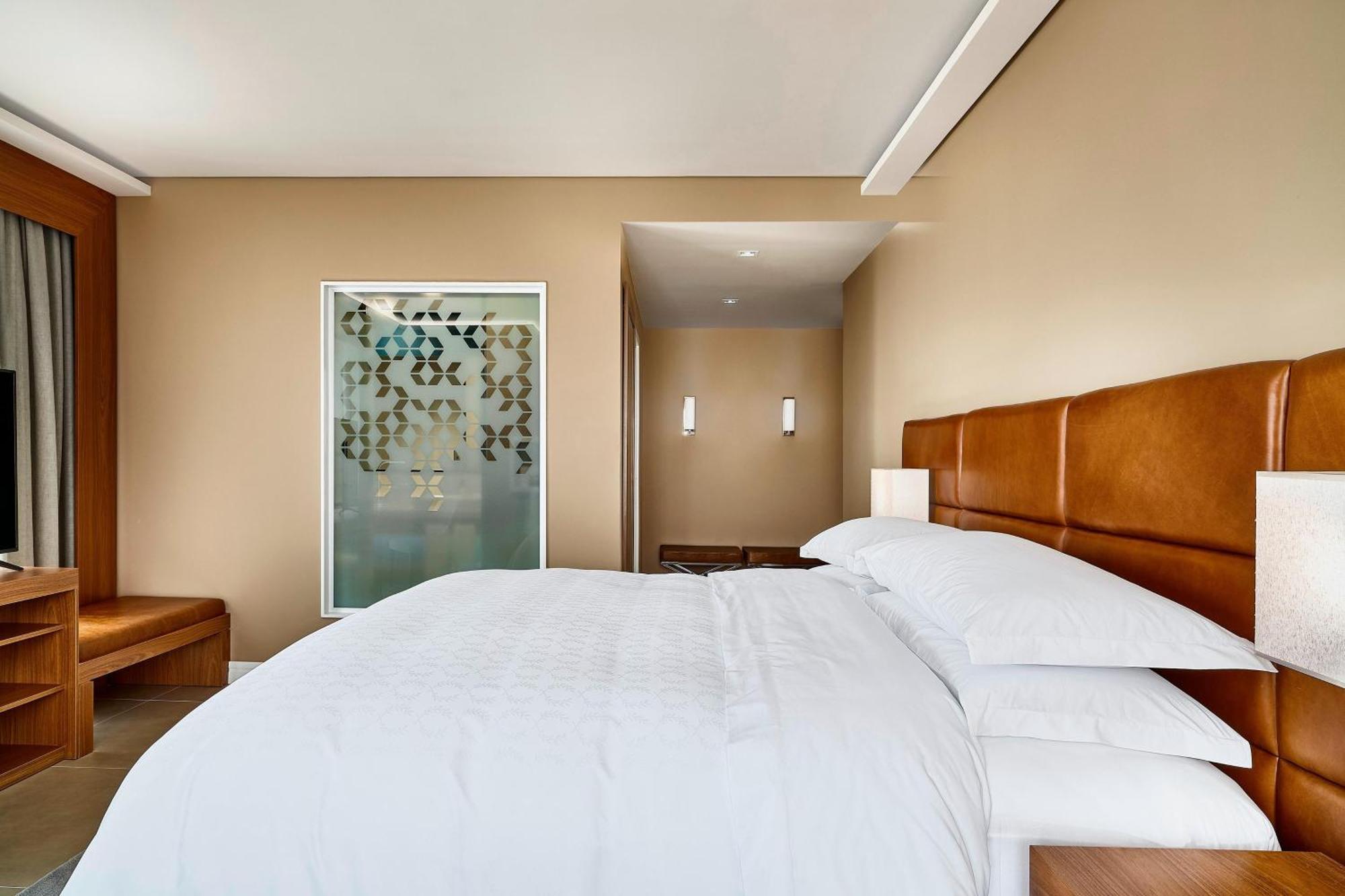 Sheraton Santos Hotel Kültér fotó A bedroom at the hotel