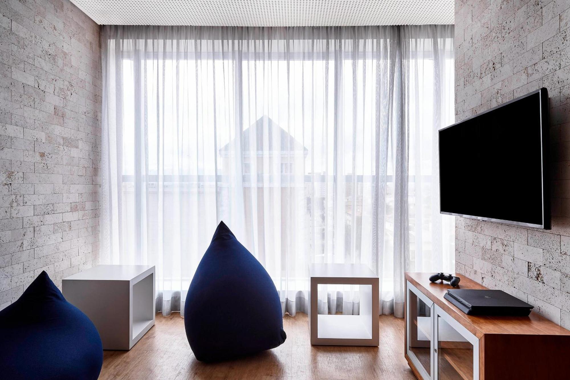 Sheraton Santos Hotel Kültér fotó A bean bag chair